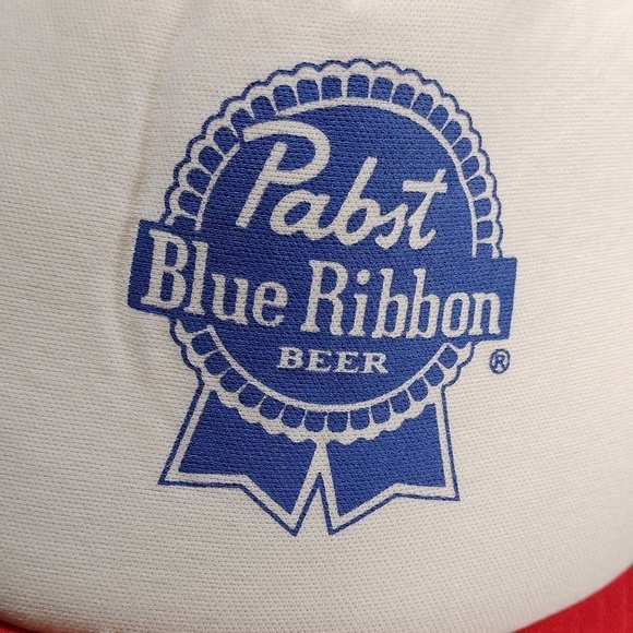 Pabst Blue ribbon mens snap back hat - Picture 2 of 11